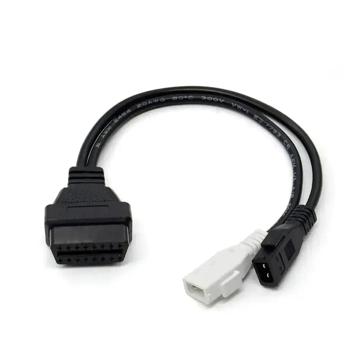 Cable adaptador OBD1 a OBD2 de 2+2 pines a 16 pines para Audi/Seat/Skoda/Volkswagen | Vehículos de turismo