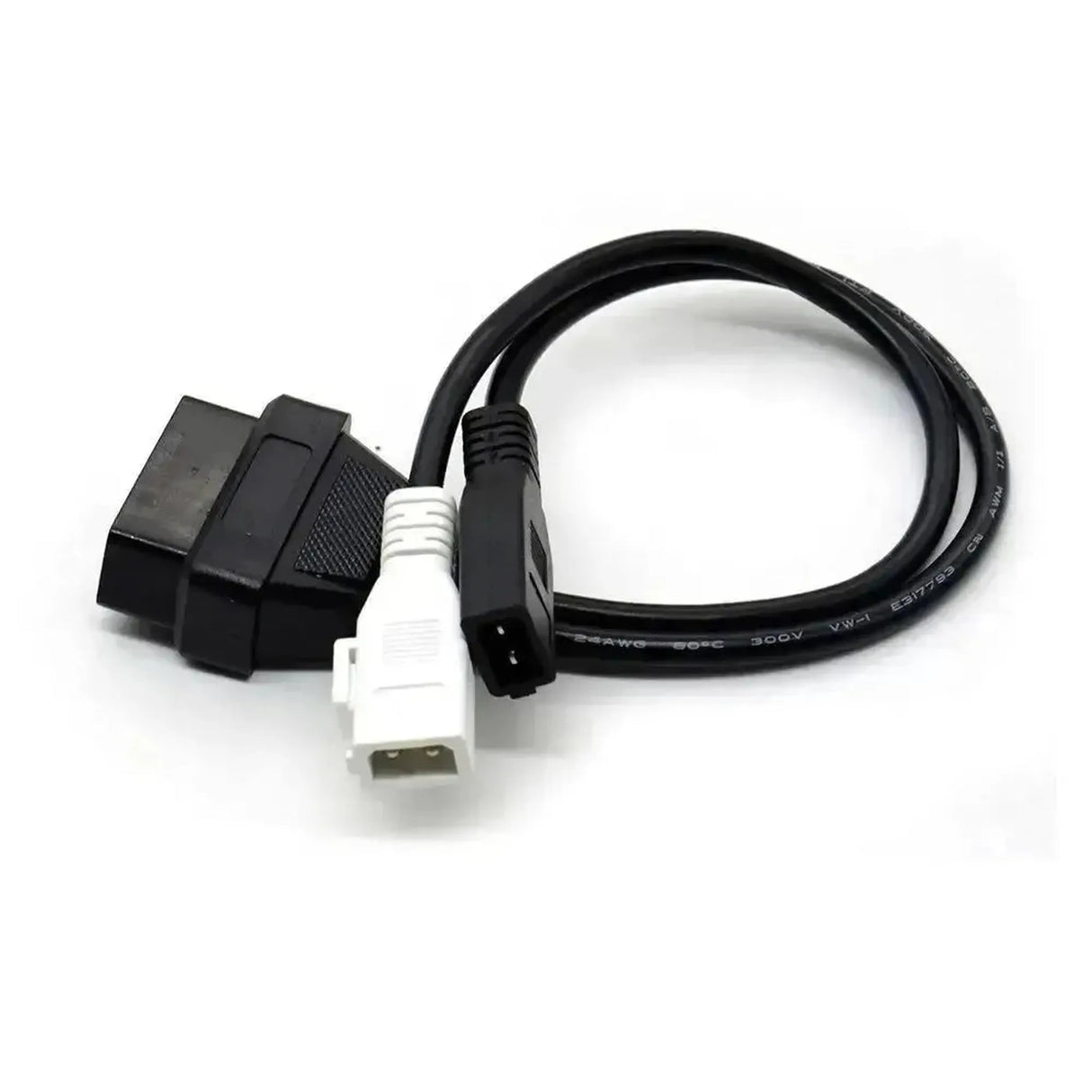 Cable adaptador OBD1 a OBD2 de 2+2 pines a 16 pines para Audi/Seat/Skoda/Volkswagen | Vehículos de turismo