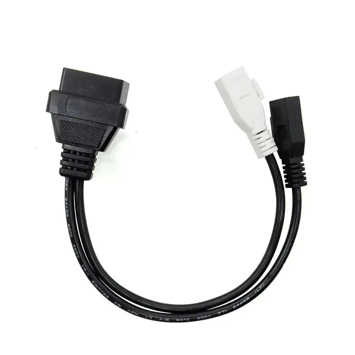 Cable adaptador OBD1 a OBD2 de 2+2 pines a 16 pines para Audi/Seat/Skoda/Volkswagen | Vehículos de turismo