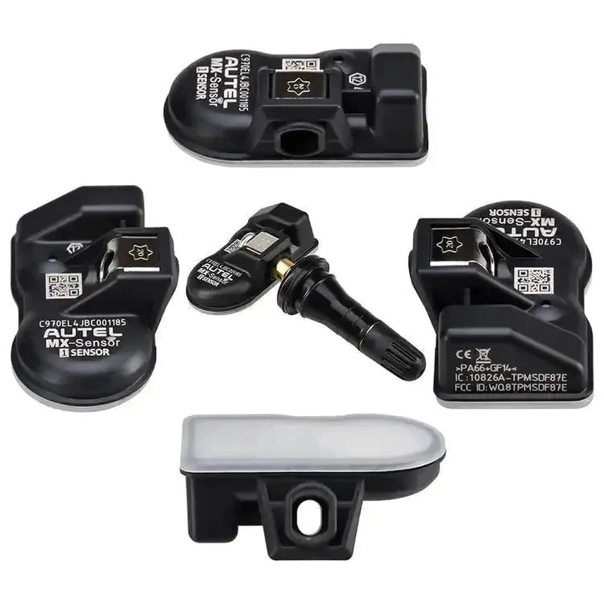 Sensor TPMS Autel MX-Sensor 315MHz+433MHz (Goma) | Sensor de presión de neumáticos (Rosca)