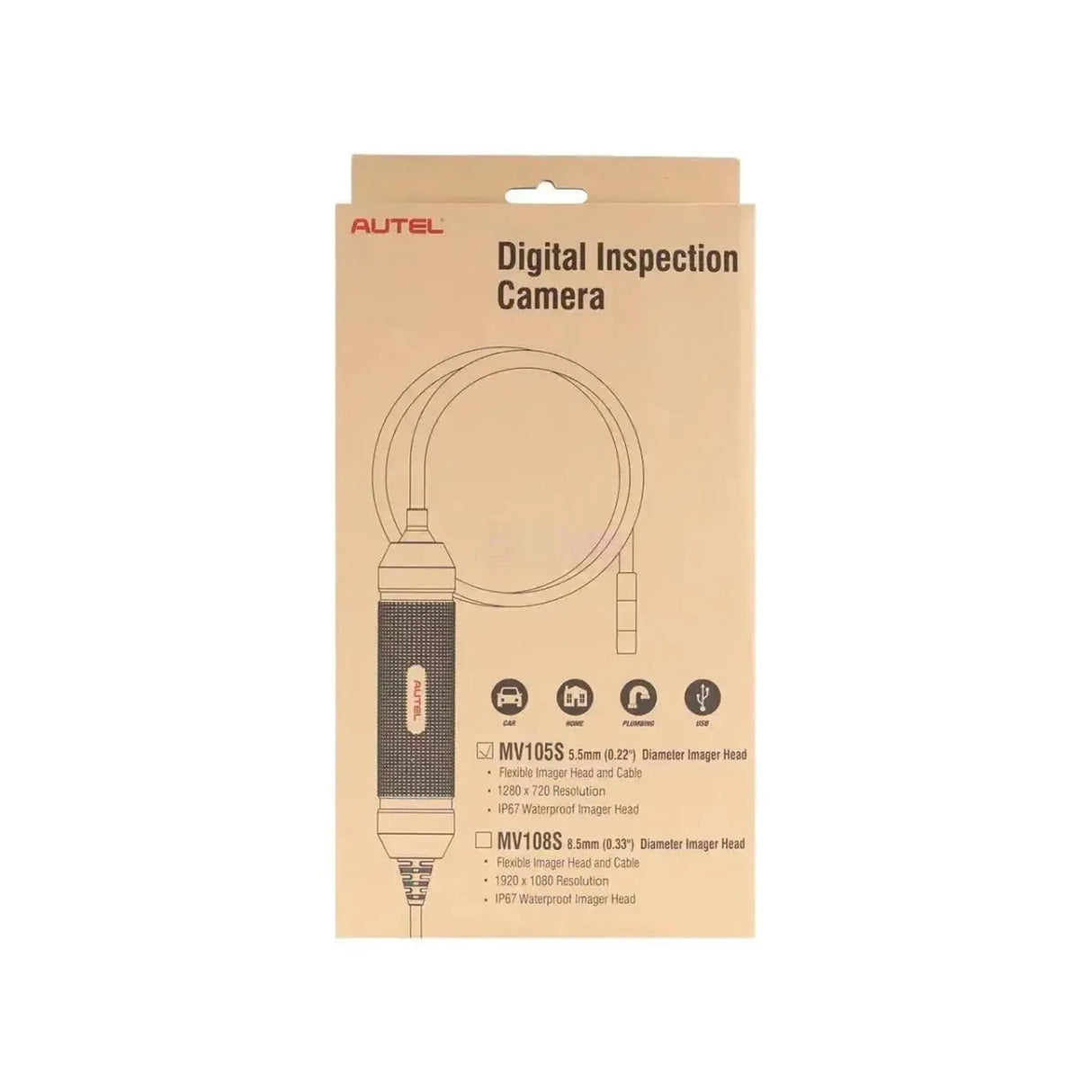 Autel MaxiVideo MV105S | Cámara de inspección (5,5 mm)