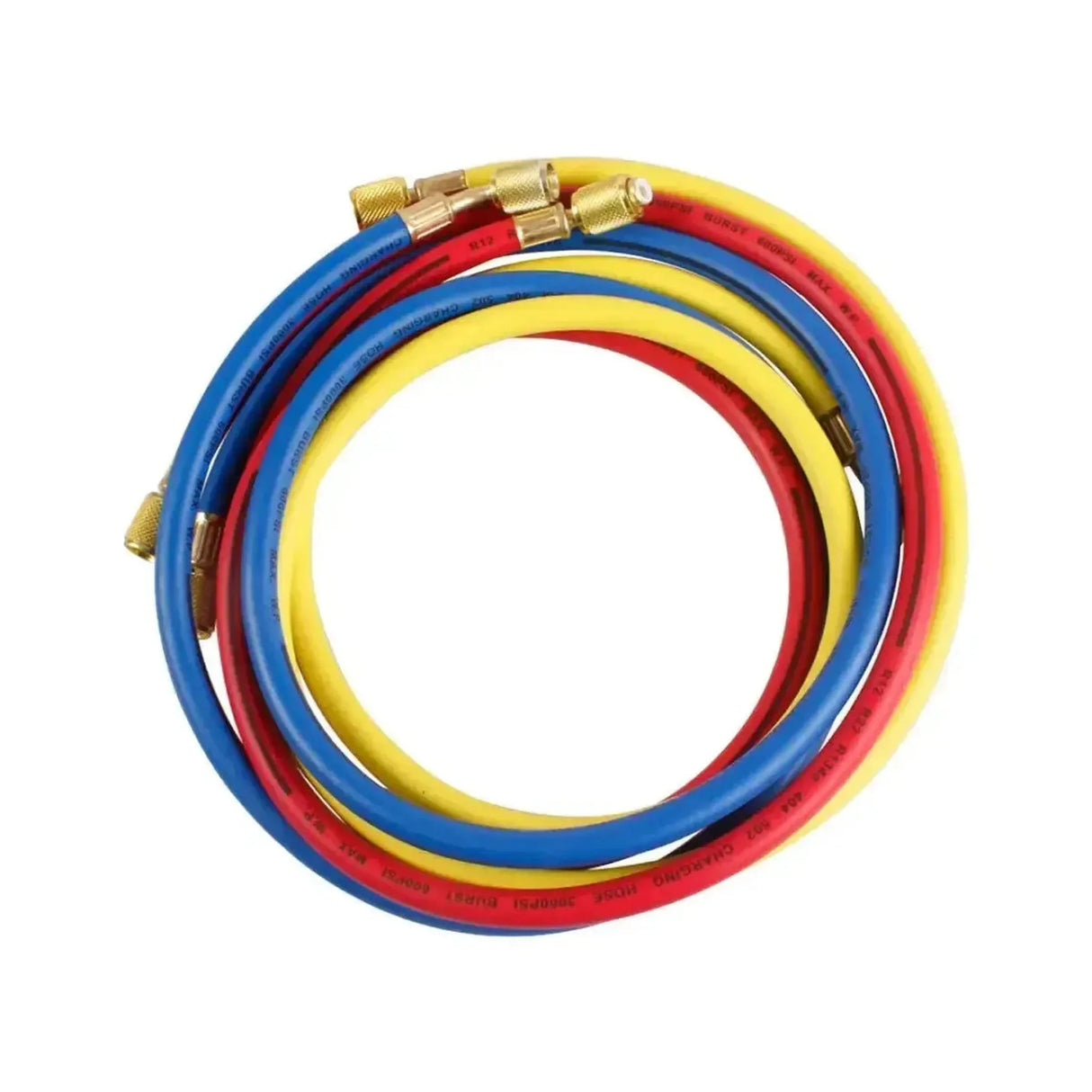 Autool (Juego de Mangueras de Aire Acondicionado) | Tuberías de Refrigeración para Manómetro | Accesorios