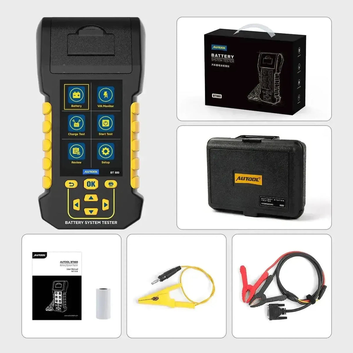 Autool BT880 | Probador de baterías