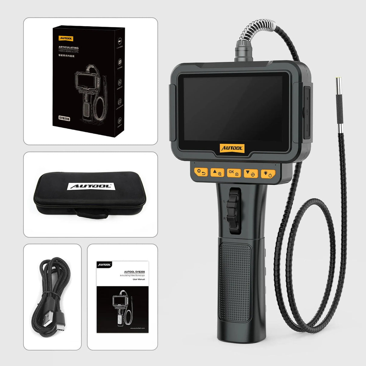 Autool SVB208 | Cámara de inspección (6.25 mm)