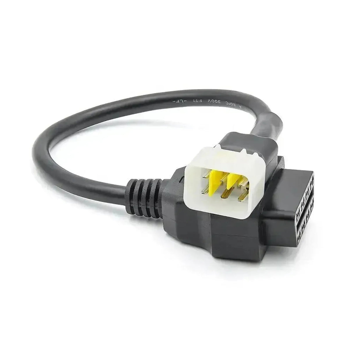 Cable adaptador Delphi OBD de 6 pines a OBD2 de 16 pines | Motocicleta