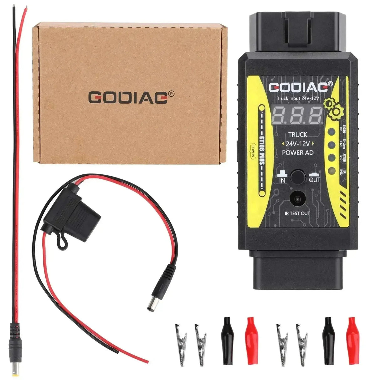 GoDiag GT106 Plus | Convertidor de Voltaje | Accesorios