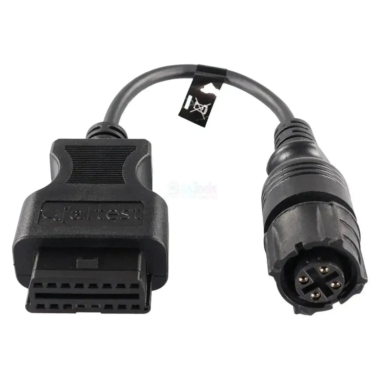 Jaltest (JDC102A) | Cable adaptador Haldex Modular (ABS) 4 pines OBD – 16 pines OBD2 | Remolque