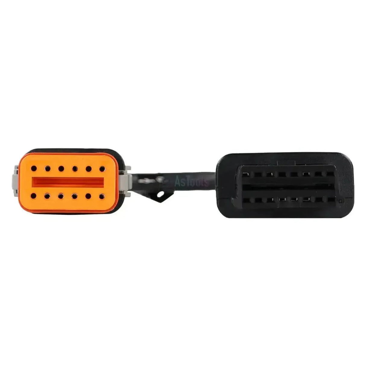 Jaltest (JDC536A) | Cable adaptador Komatsu 12 pines OBD – 16 pines OBD2 | Maquinaria de construcción y obras