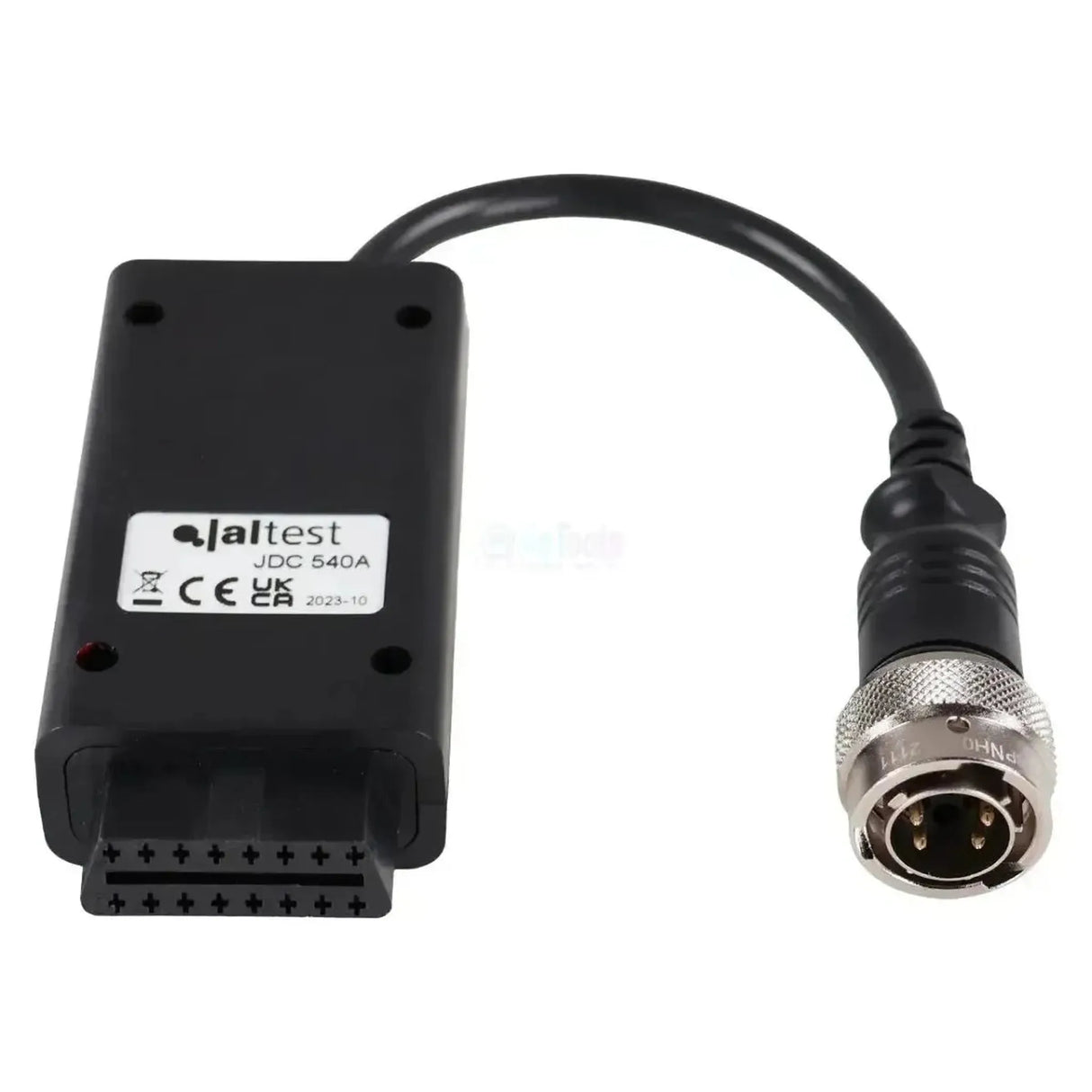 Jaltest (JDC540A) | Cable adaptador Bosch Rexroth 8 pines R232 - 16 pines OBD2 | Vehículos industriales