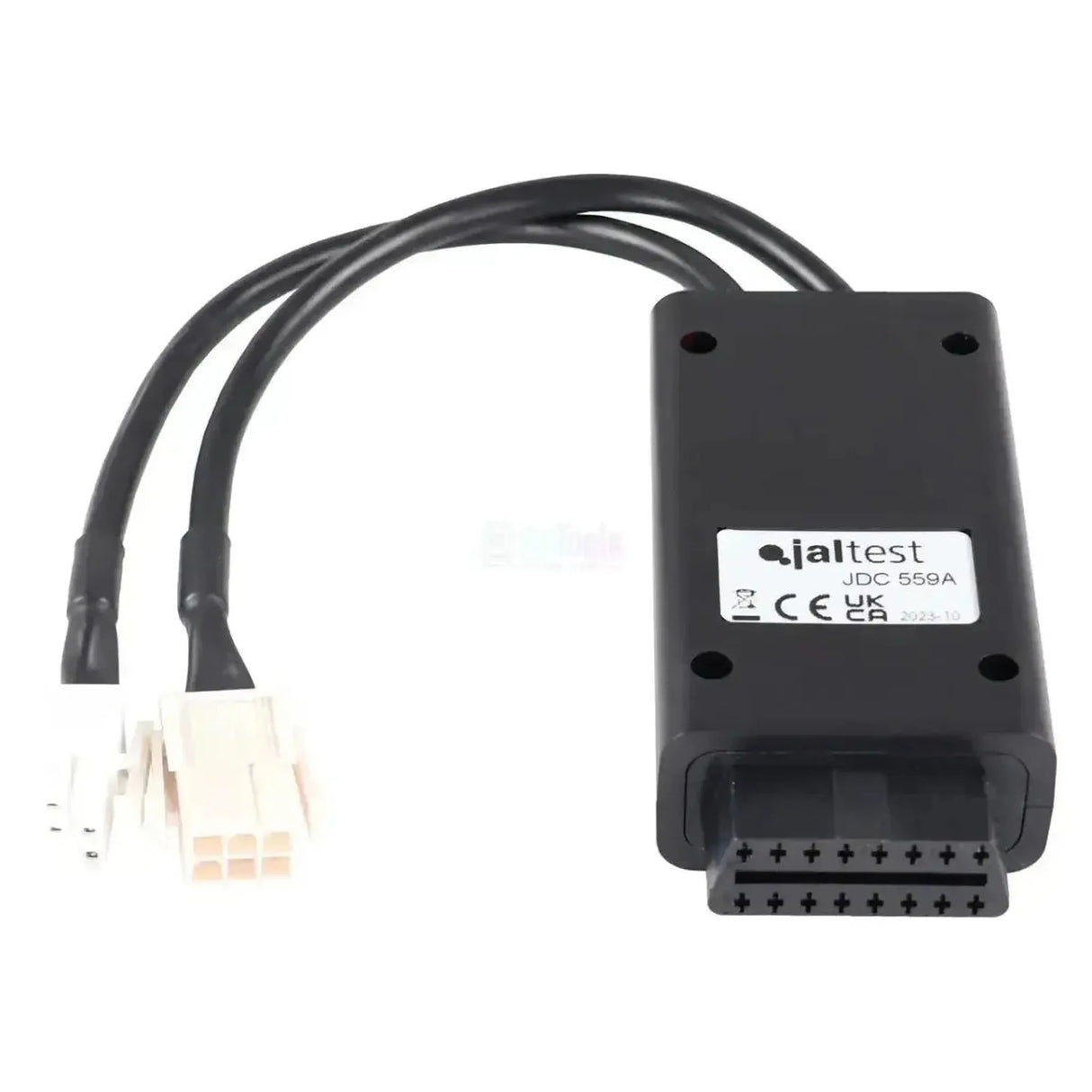 Jaltest (JDC559A) | Cable adaptador Haulotte 6+6-pins OBD - 16-pins OBD2 | Equipos de elevación y manipulación