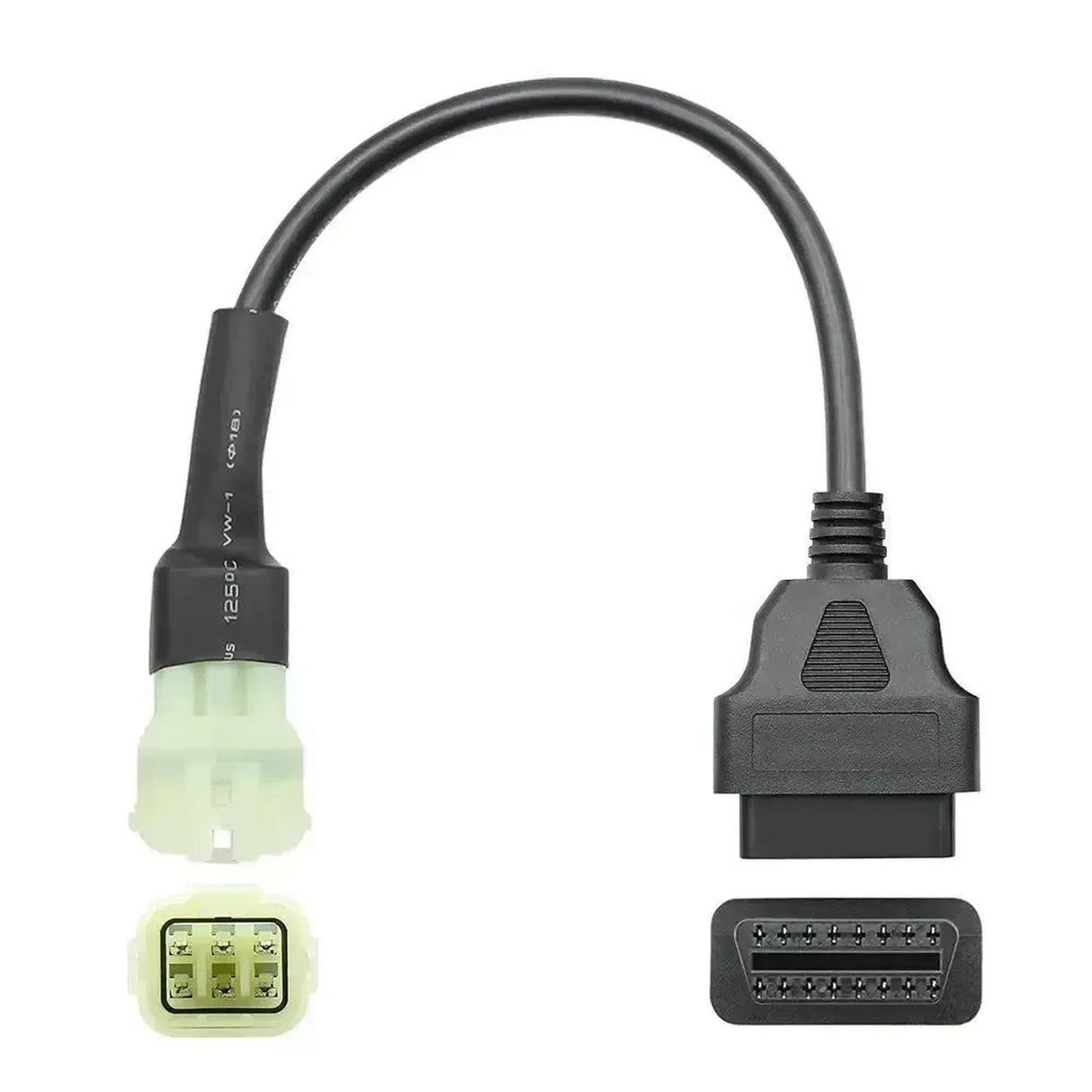 Cable adaptador OBD KTM 6 pines a OBD2 16 pines | Motocicleta
