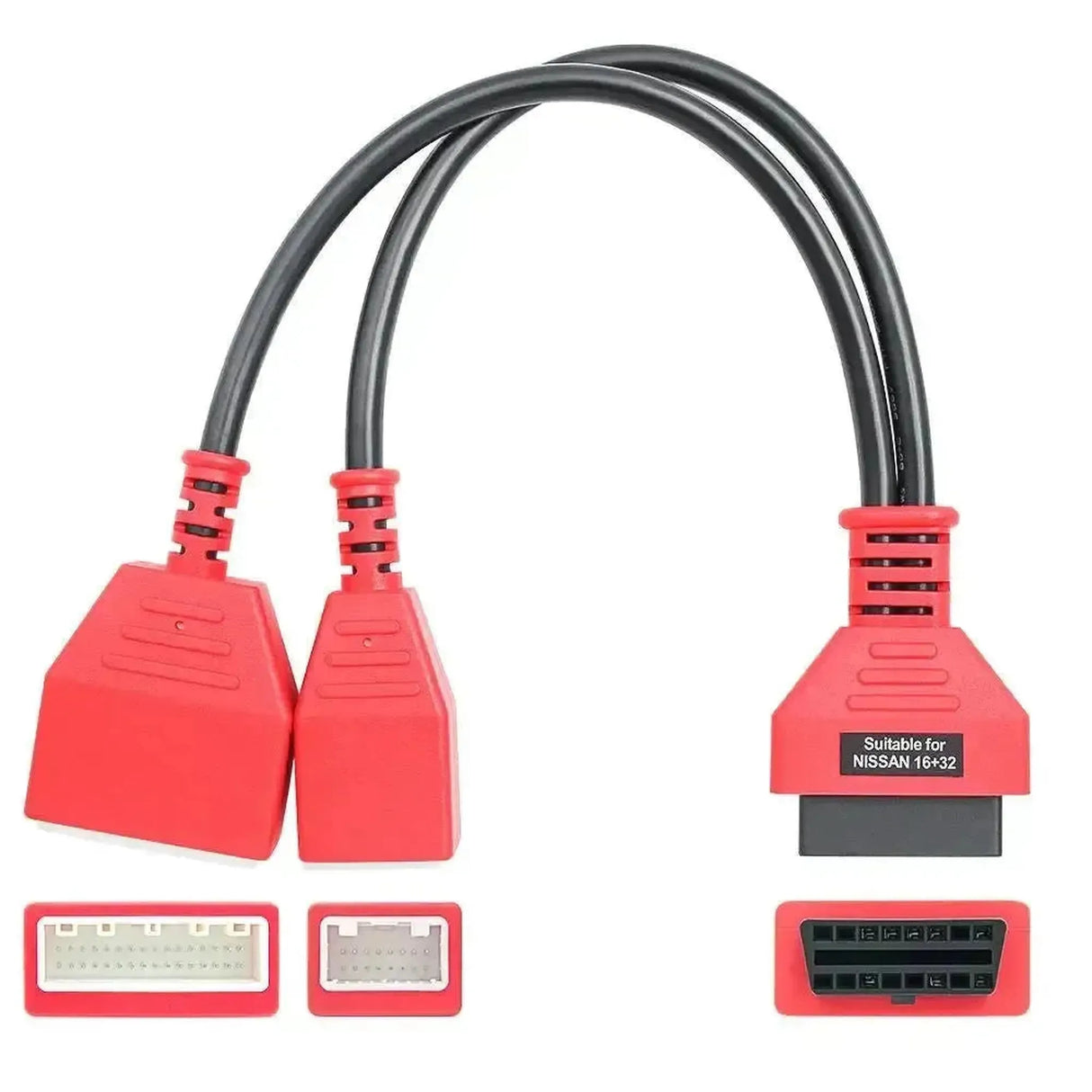 Cable adaptador OBD2 Nissan 16+32 pines SGW a 16 pines | Vehículos de pasajeros