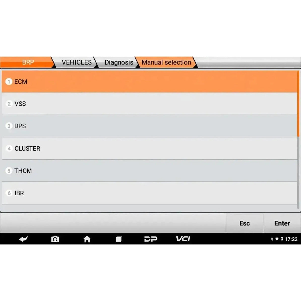 OBDSTAR IScan BRP | Lector de diagnóstico | Motocicleta/Lancha