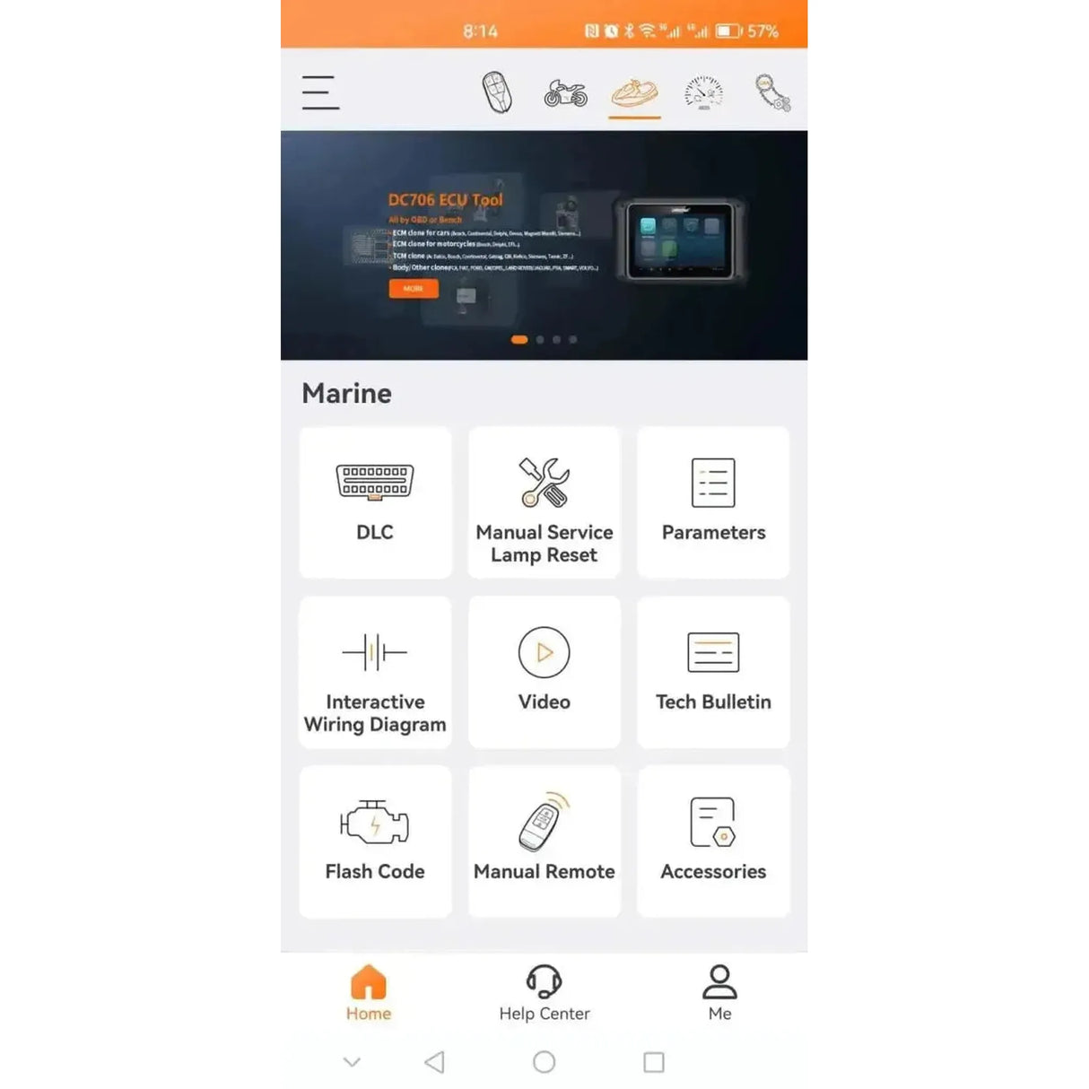 OBDSTAR IScan Honda (Marine) | Lector de Diagnóstico | Lancha Motora