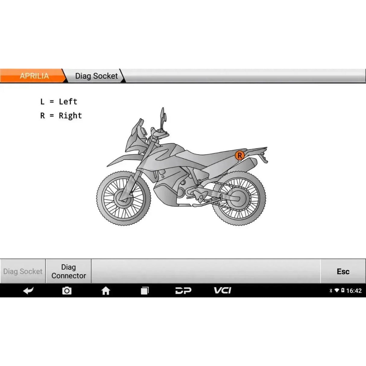 OBDSTAR IScan Piaggio Multi | Lector de diagnóstico | Ciclomotor/Motocicleta