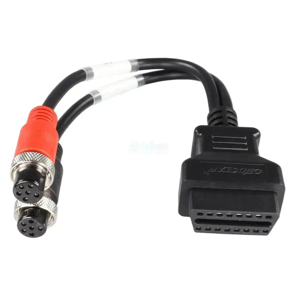 OBDSTAR (M028) | Cable adaptador OBD PGO 6+6-pins a OBD2 16-pins | Motocicleta
