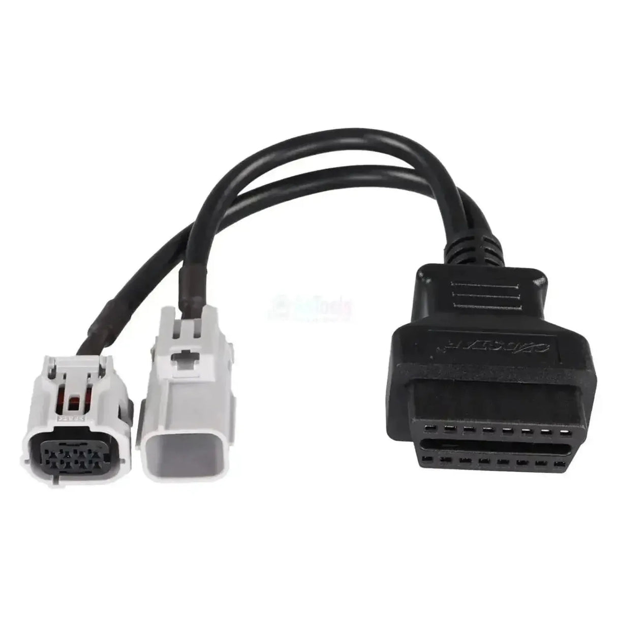 OBDSTAR (M048) | Cable adaptador Aprilia 8+8-pins OBD – 16-pins OBD2 | Motocicleta