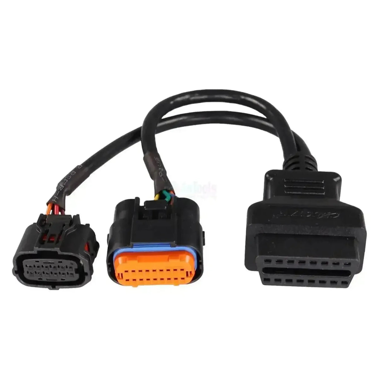OBDSTAR (M054) | Cable adaptador Suzuki/Yamaha 12+18-pins IMMO – 16-pins OBD2 | Motocicleta