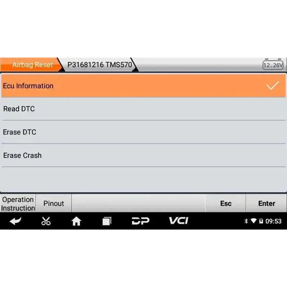 OBDSTAR P50 | Programador de Datos de Colisión