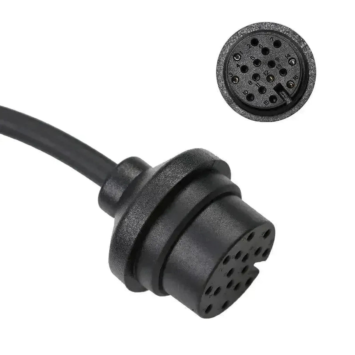 OBDSTAR (TCM-021) | ZF (6HP19/21/26/28/32) Cable adaptador TCM 16 pines – DB15 15 pines | Automóvil
