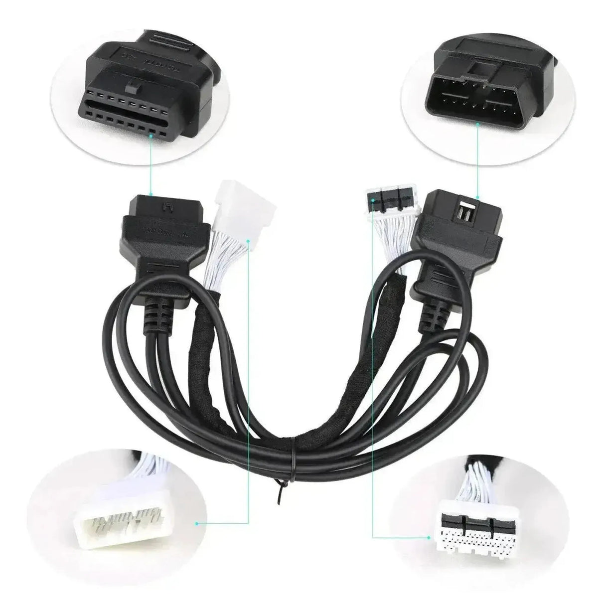 OBDSTAR | Cable Adaptador Toyota 30 pines IMMO - 16 pines OBD2 | Vehículos de Pasajeros