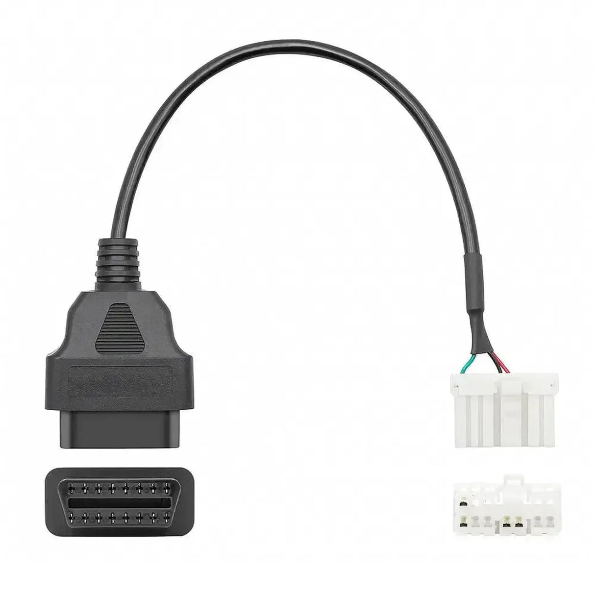 Cable adaptador Tesla OBD de 12 pines a OBD2 de 16 pines | Automóvil