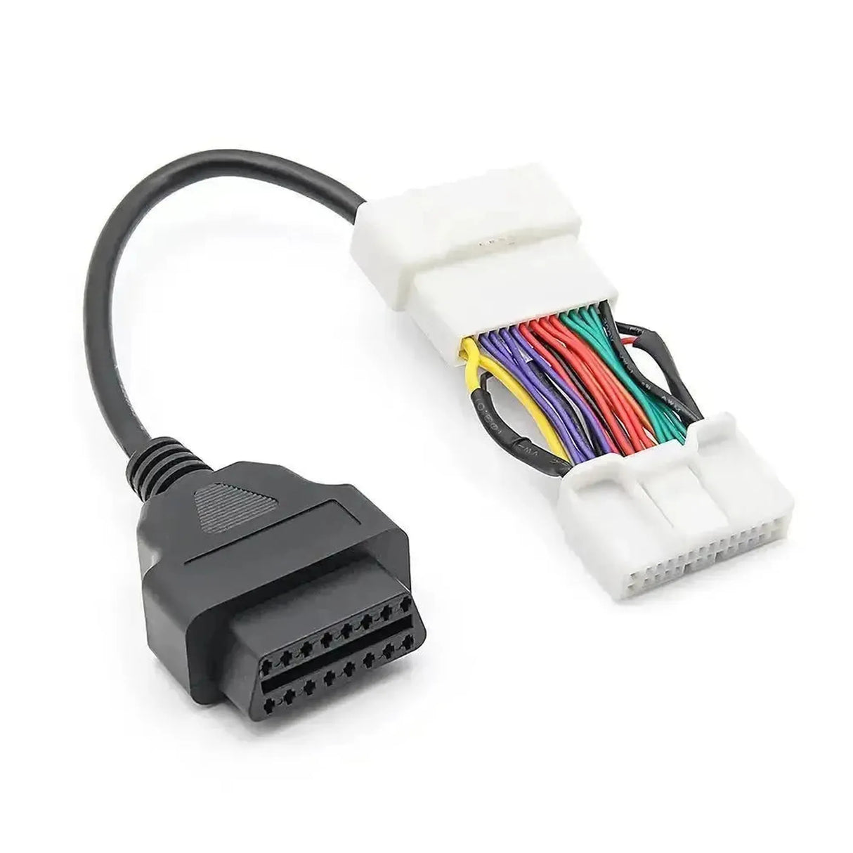 Cable adaptador Tesla 26 pines Full OBD a 16 pines OBD2 | Automóvil