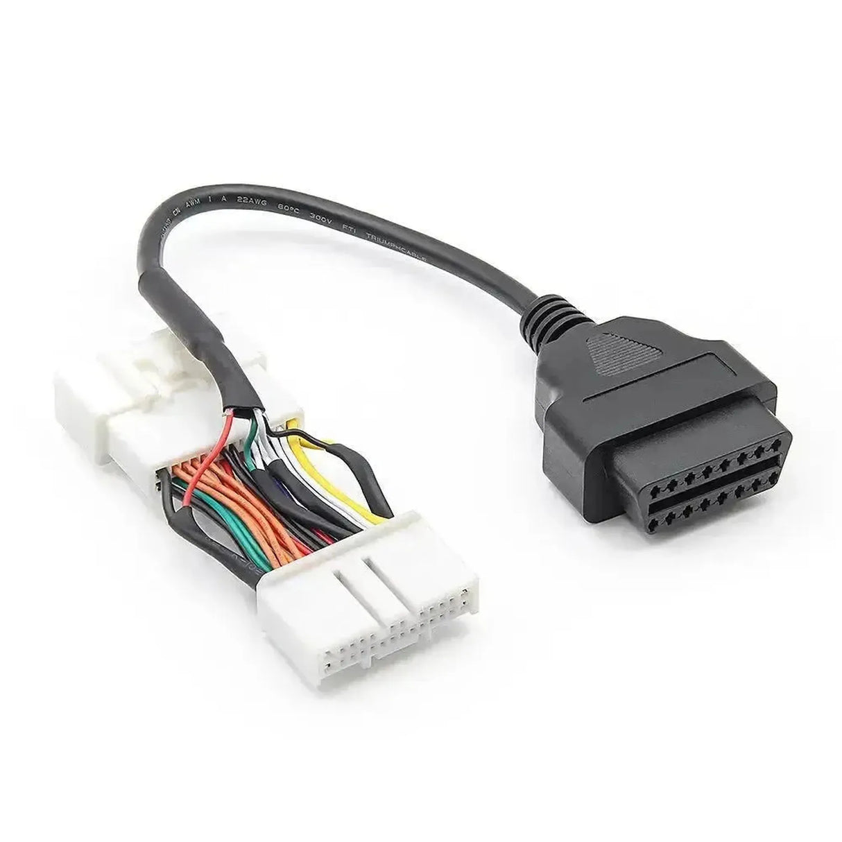 Cable adaptador Tesla 26 pines Full OBD a 16 pines OBD2 | Automóvil