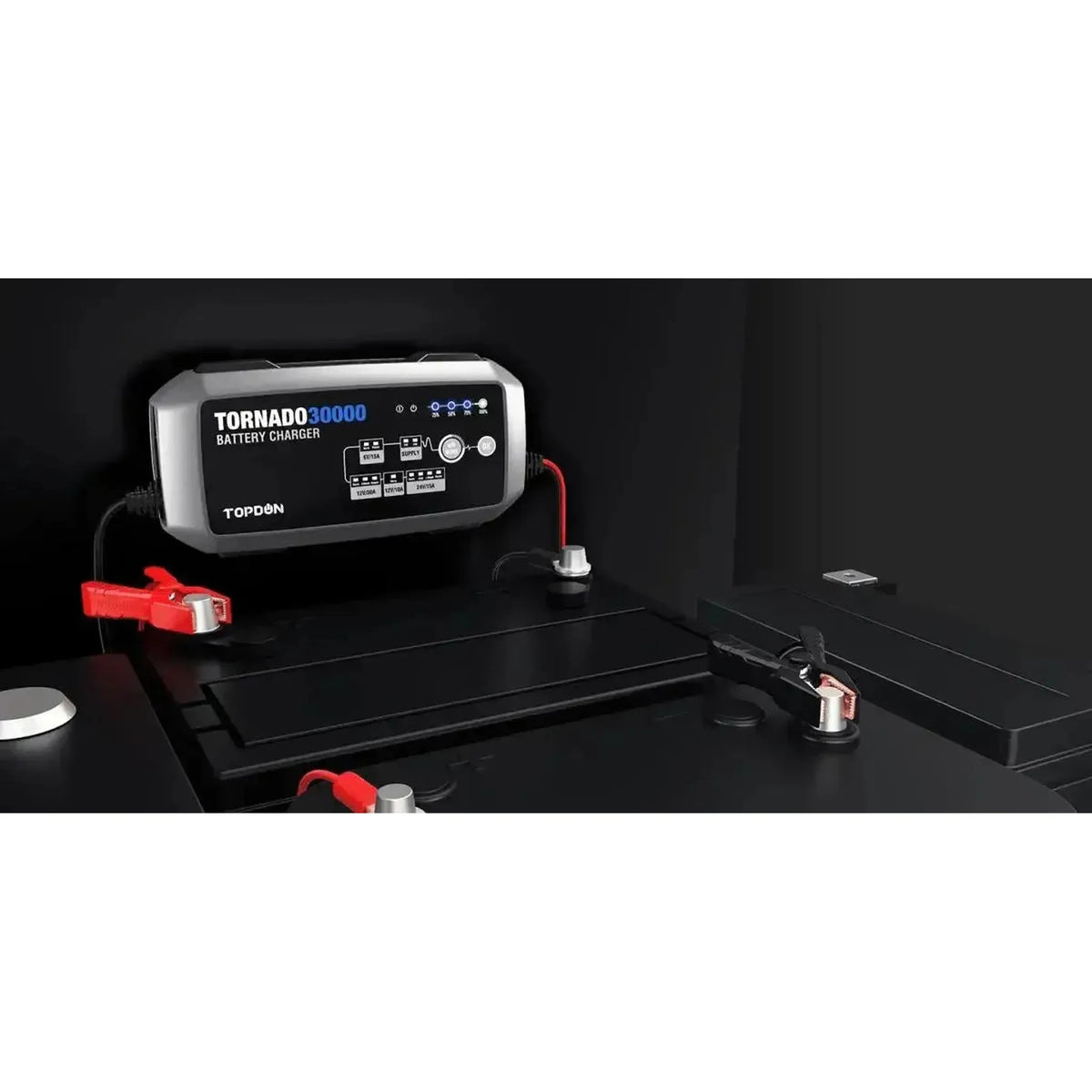 Topdon Tornado T30000 | Cargador de goteo