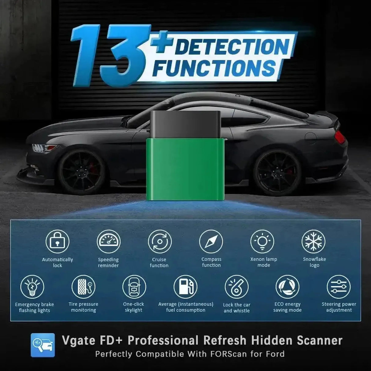 Vgate vLinker FD+ | Interfaz ELM327 (Bluetooth 4.0)