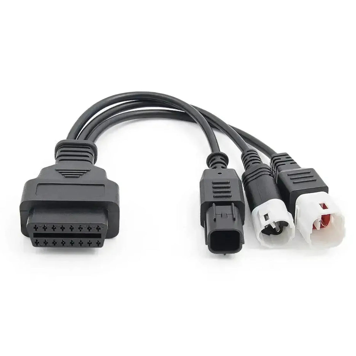 Cable adaptador OBD2 Yamaha 3+4+6-pins - 16-pins | Motocicleta