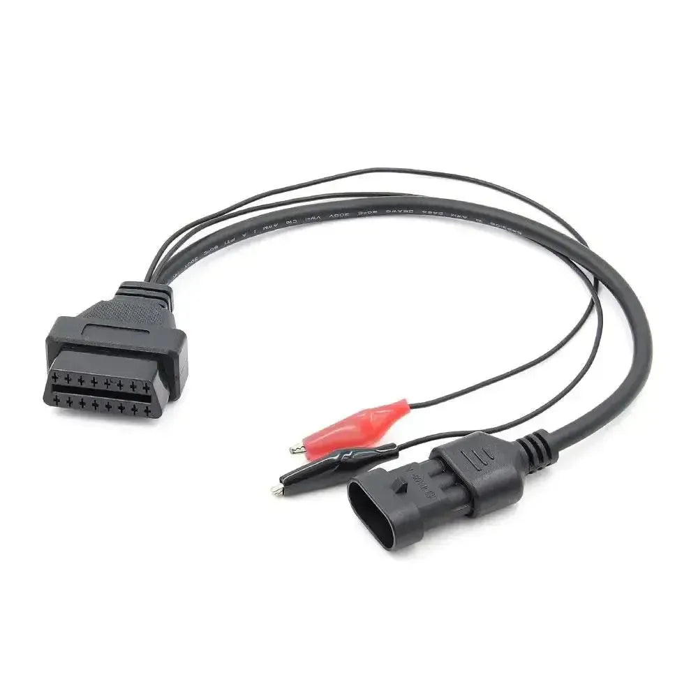 Alfa Romeo/Fiat/Lancia 3 pines a 16 pines OBD2 Cable adaptador – Coche de pasajeros