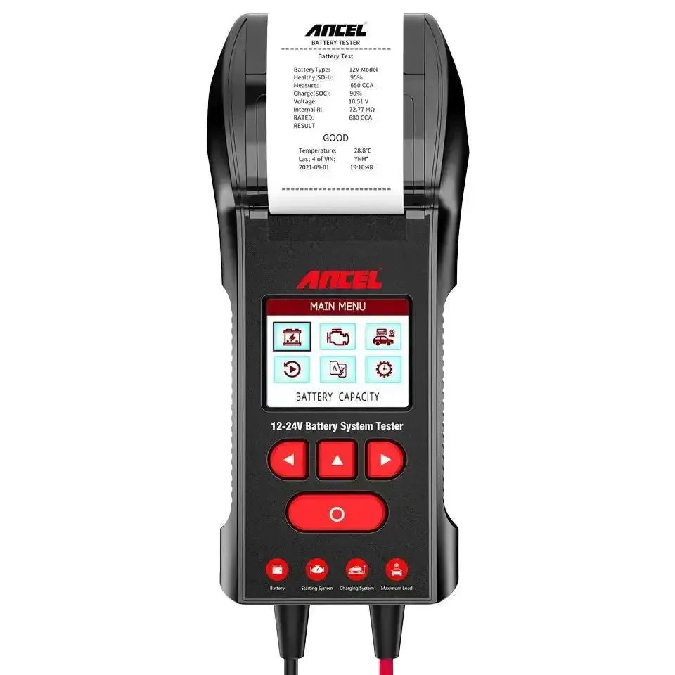 Ancel BST600 | Probador de baterías