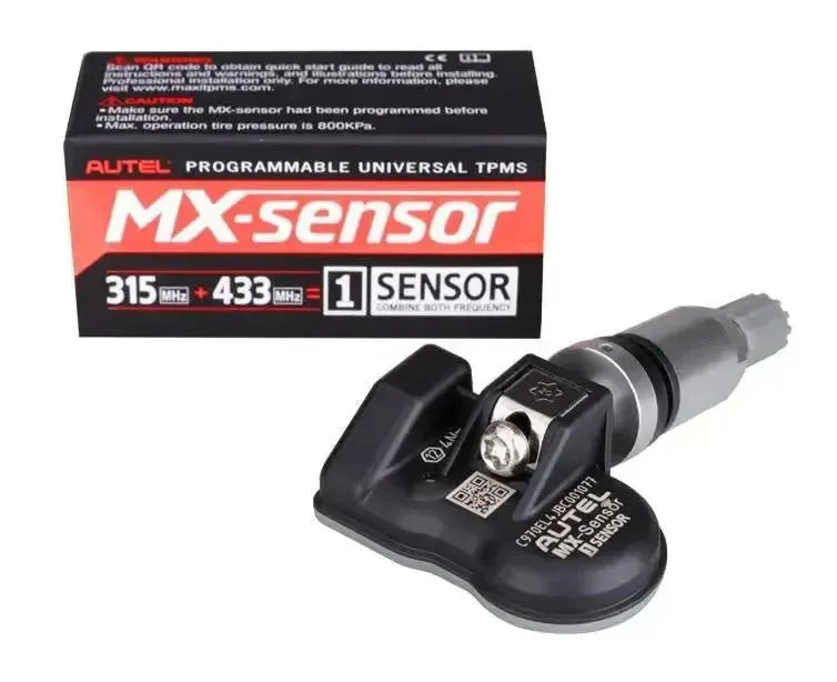 Autel MX-Sensor 315MHz+433MHz Sensor TPMS de Aluminio (de rosca)