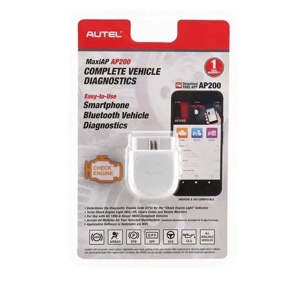 Autel MaxiAP AP200 Coche Herramienta de diagnóstico