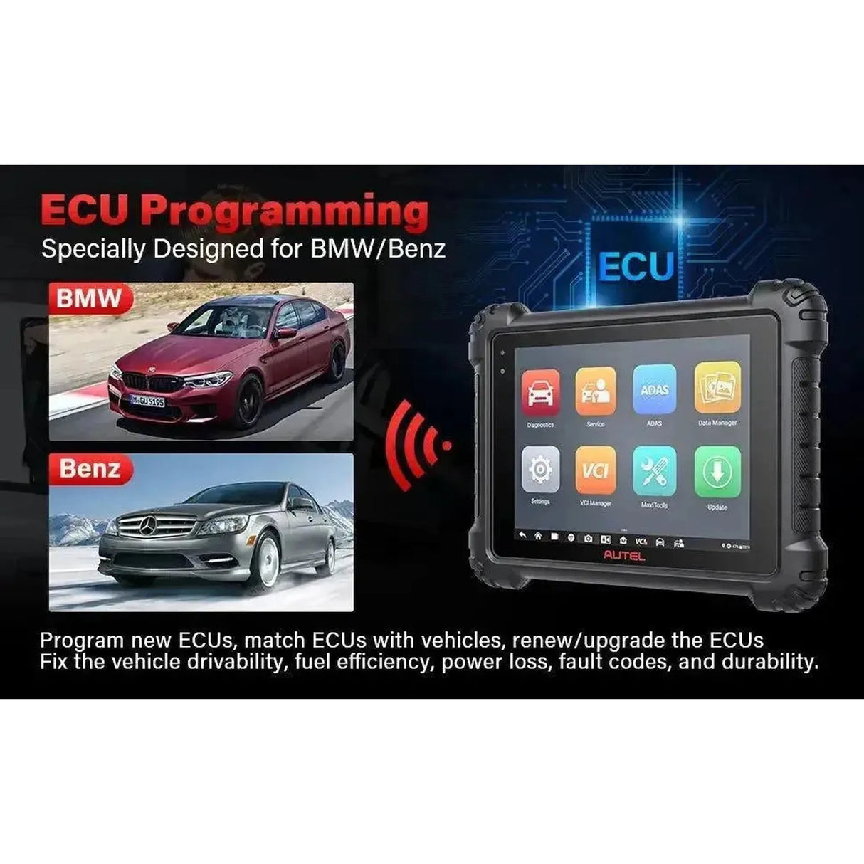 Autel MaxiCom Ultra Lite | Lector de códigos | Automóvil