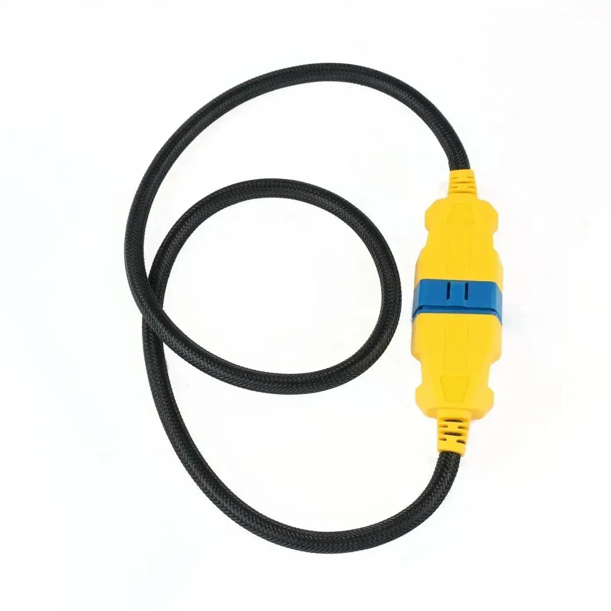 Autool (MOC267-3) | Cable de extensión de nailon OBD2 de 16 pines (100 cm) | Interfaz