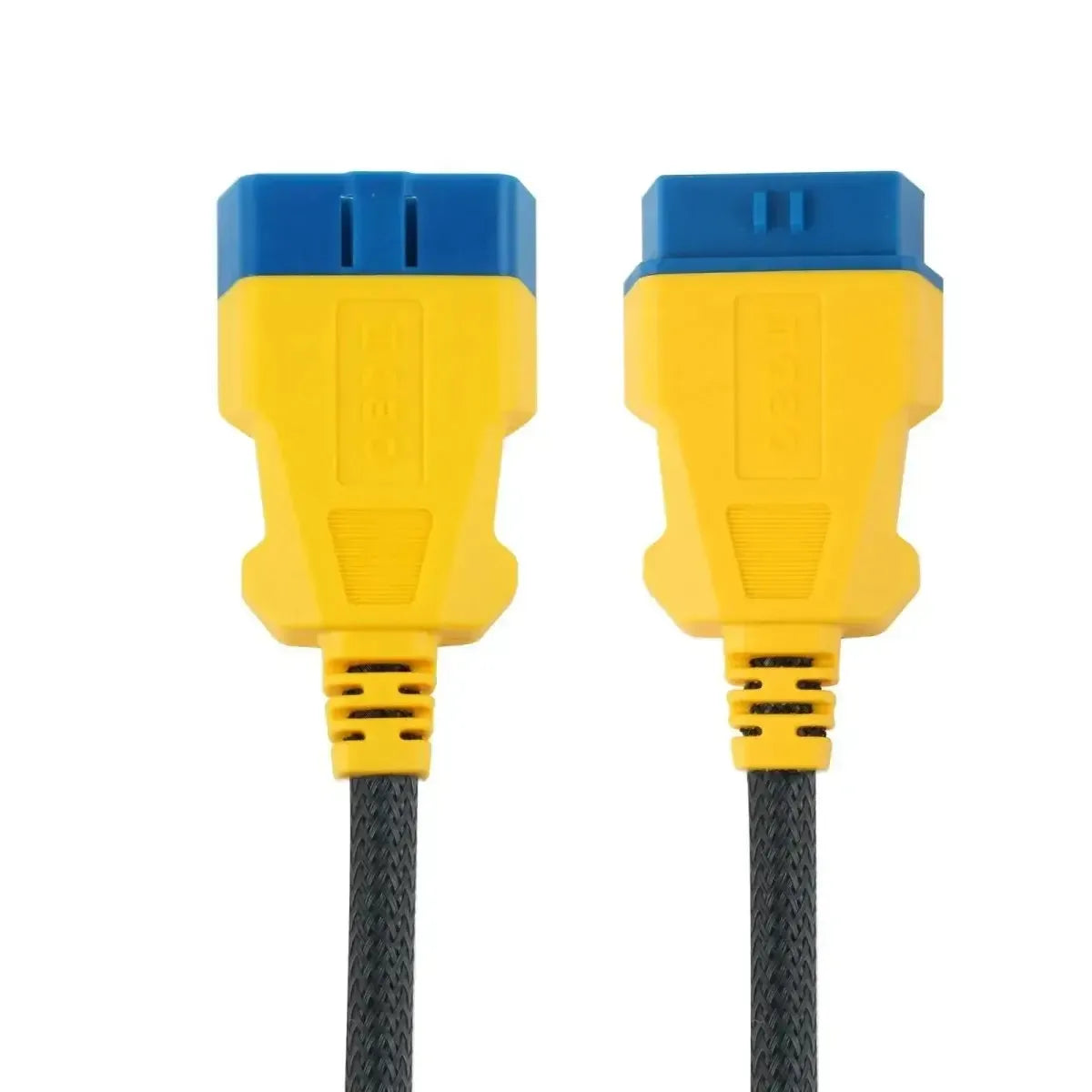 Autool (MOC267-3) | Cable de extensión de nailon OBD2 de 16 pines (100 cm) | Interfaz