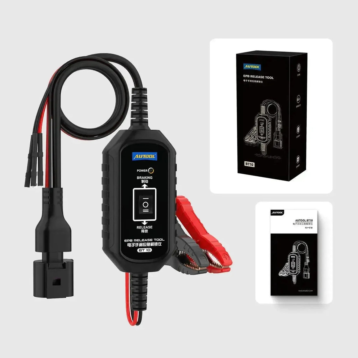 Autool BT10 | Herramienta de Desbloqueo de Freno de Estacionamiento Electrónico