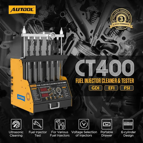 Autool CT400 | Probador de inyectores