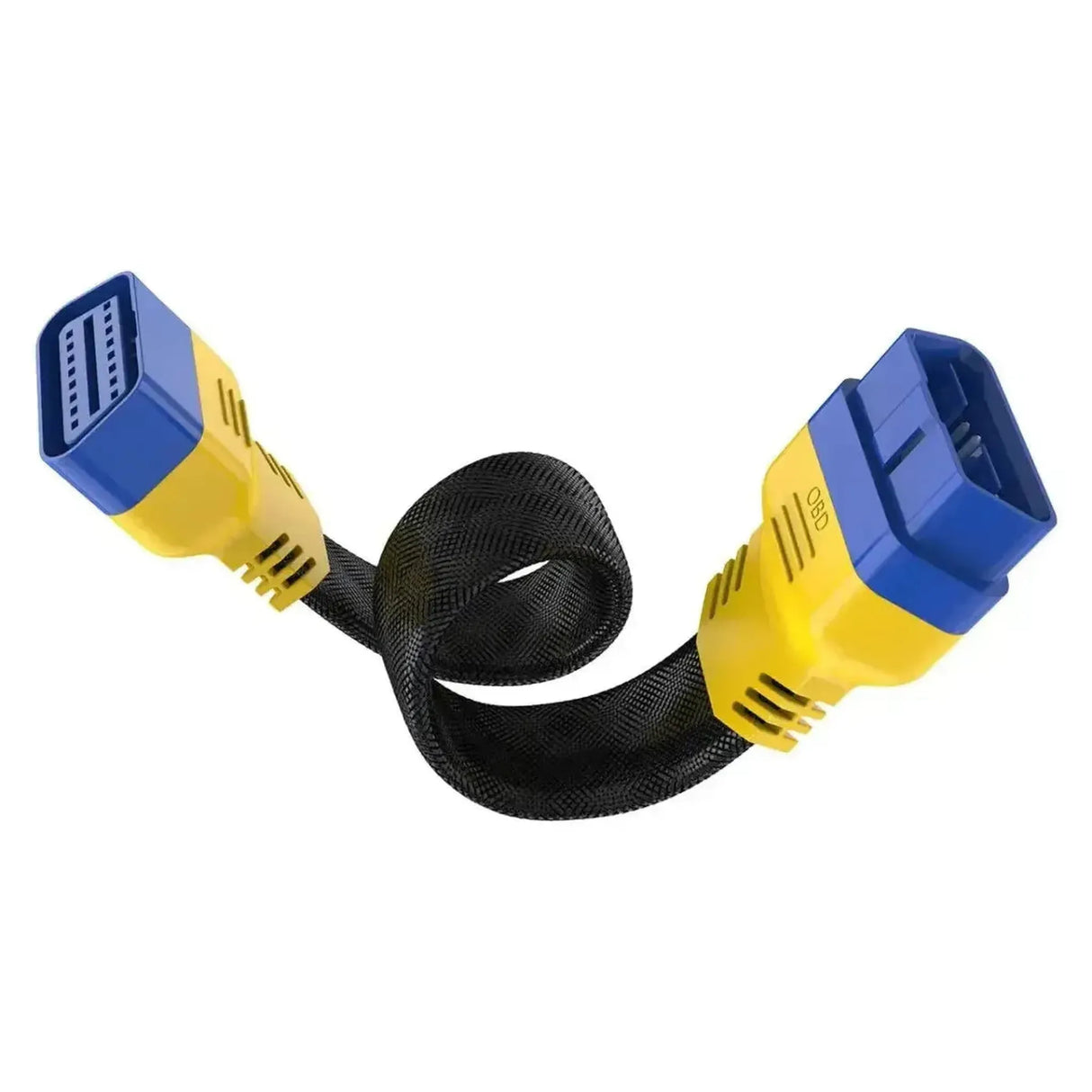 Autool (MOC263) | Cable Alargador OBD2 de Nylon de 16 Pines (30 cm) | Interfaz