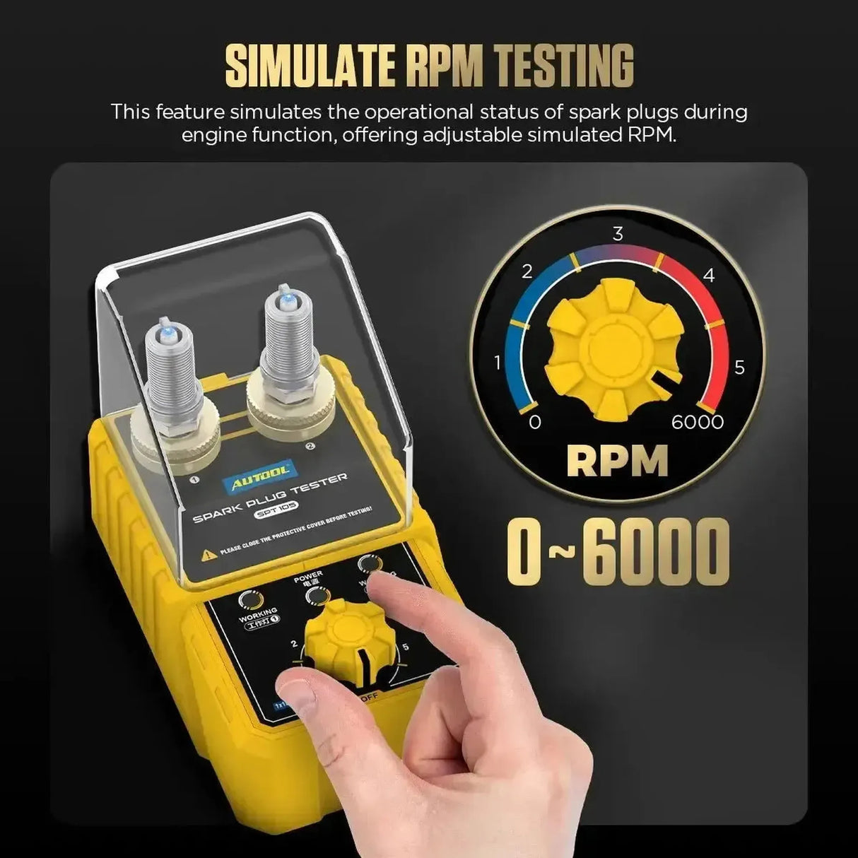 Autool SPT105 | Probador de bujías