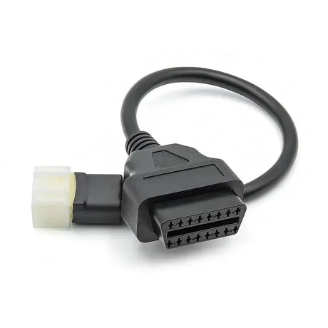 Delphi cable adaptador OBD2 de 6 pines a 16 pines – Motocicleta