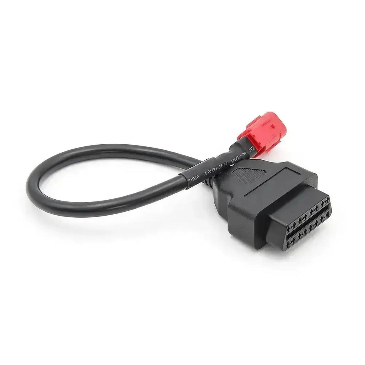 Cable adaptador OBD Euro-V 6 pines a OBD2 16 pines | Motocicleta