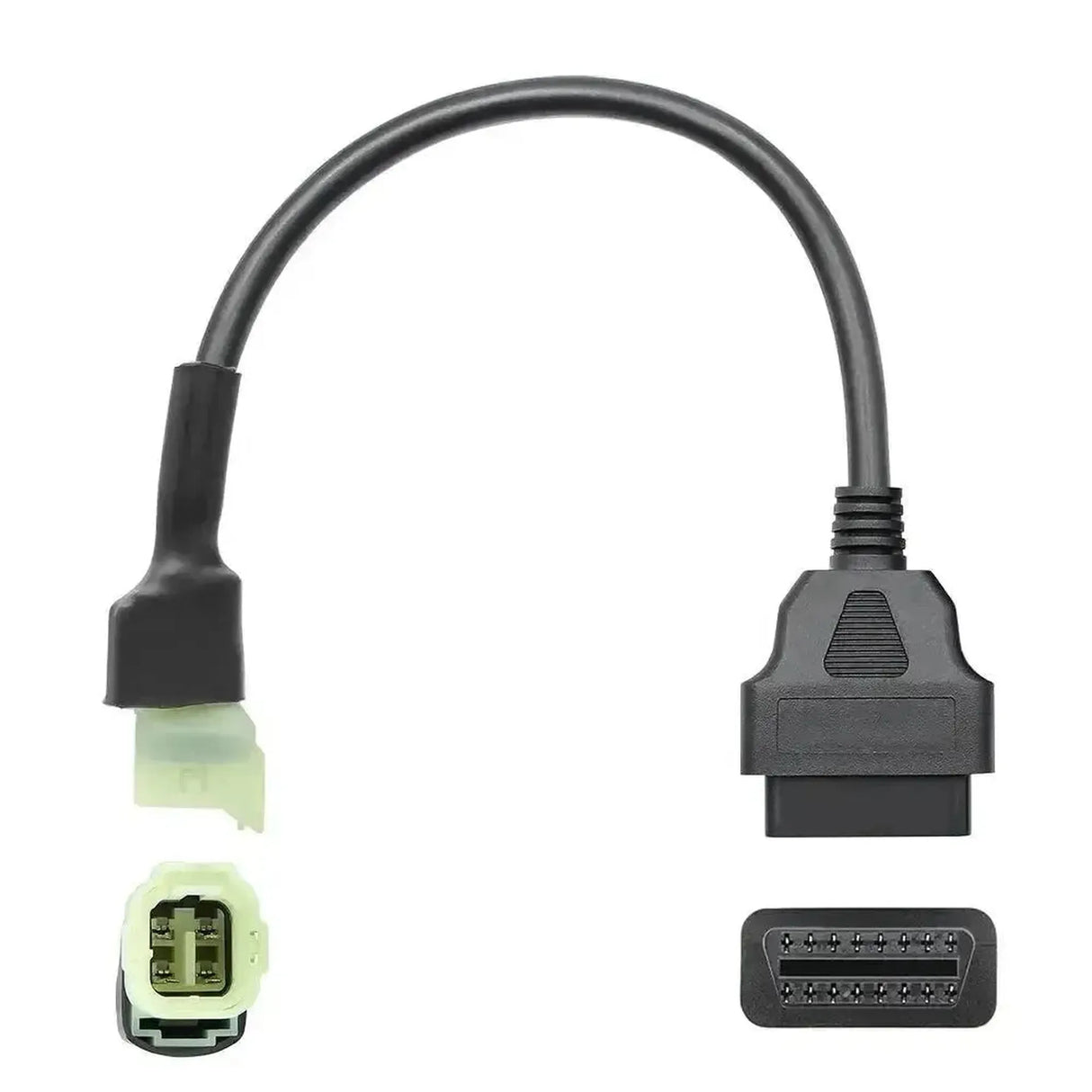Cable adaptador Honda OBD de 4 pines a OBD2 de 16 pines | Motocicleta
