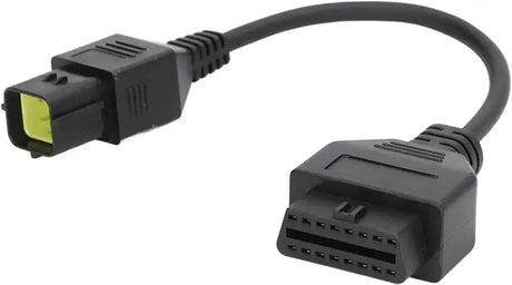 Husqvarna Cable adaptador de 6 pines a 16 pines OBD2 – Motocicleta