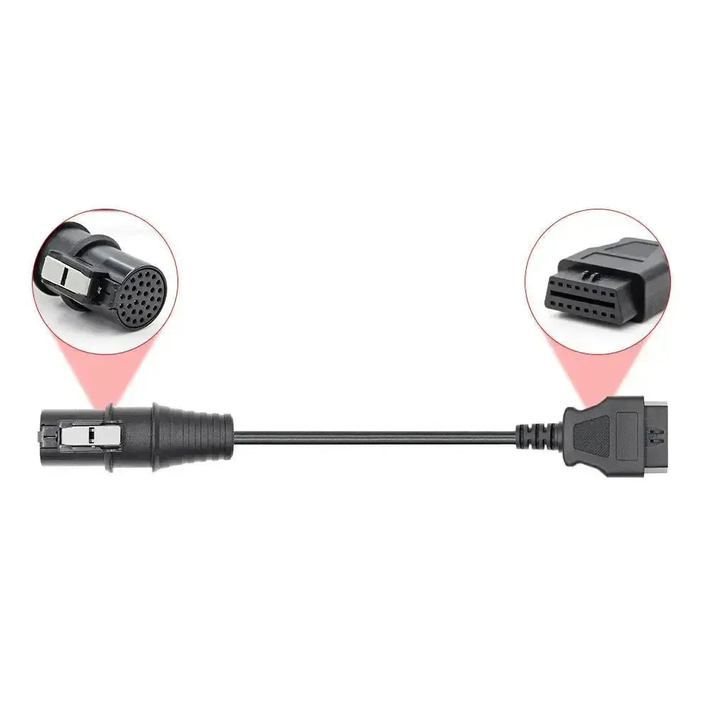 Cable adaptador Iveco de 30 pines OBD1 a 16 pines OBD2 | Camión