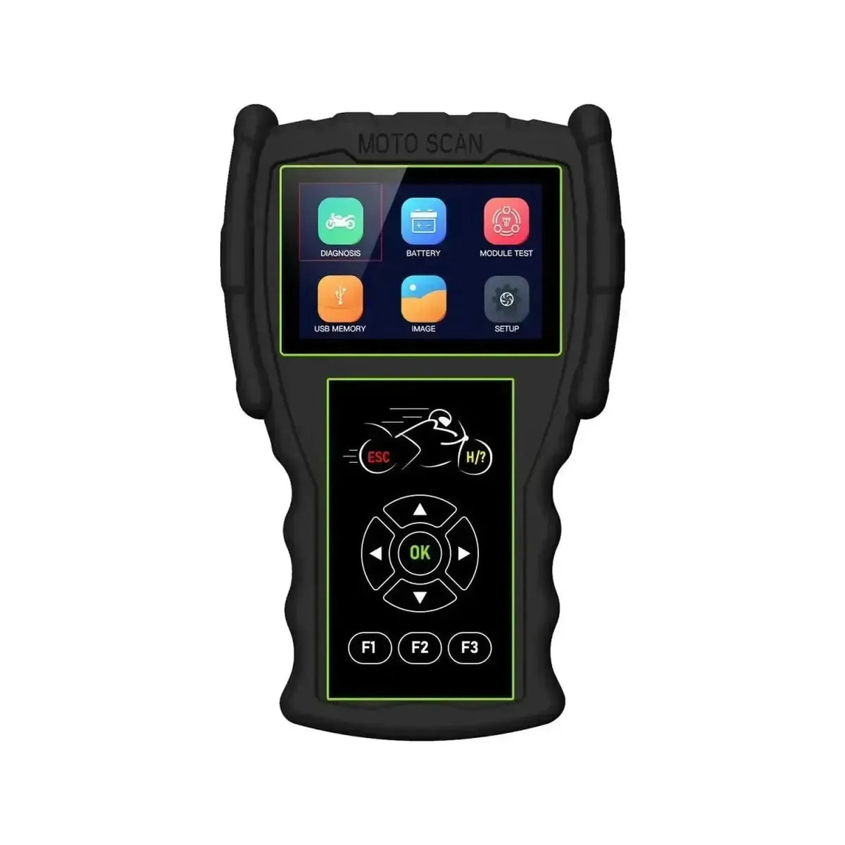 Escáner de Diagnóstico Completo JDiag M100 Pro para Motocicletas