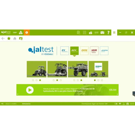 Dispositivo de lectura Jaltest AGV (Agrícola)