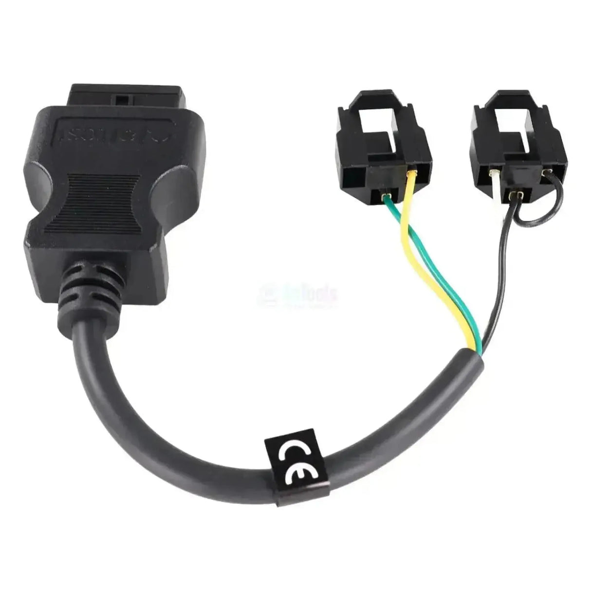 Jaltest (JDC101A) | Cable adaptador Haldex Modal (ABS) 3+3-pins OBD – 16-pins OBD2 | Remolque